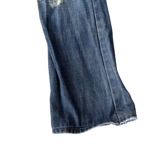 Joe's Jeans Distressed Medium Wash Boot Cut Jeans Made in USA Women's 26 - Picture 7 of 10